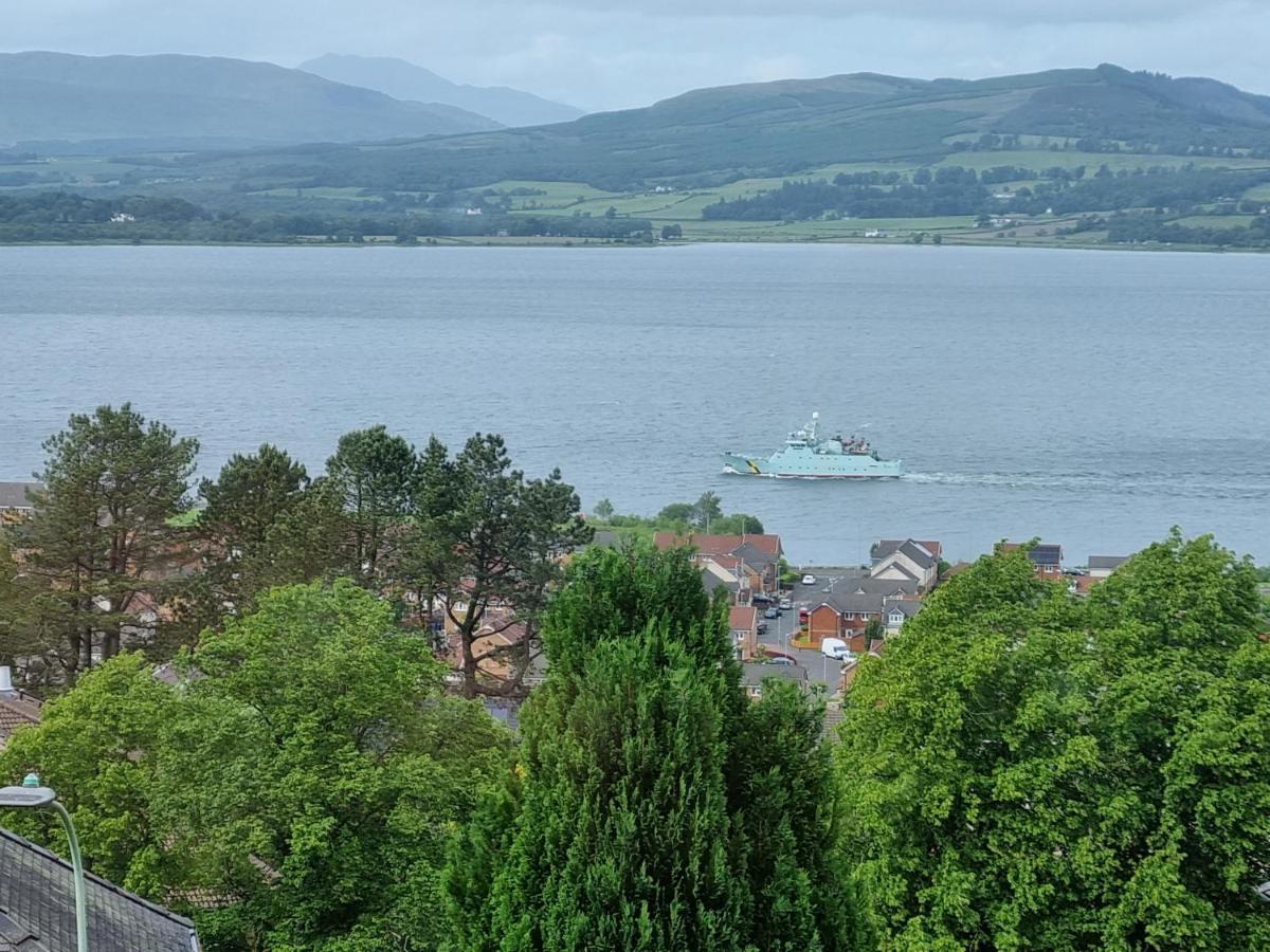 Beautiful Sea View 2 Bed Home Port Glasgow Exterior foto
